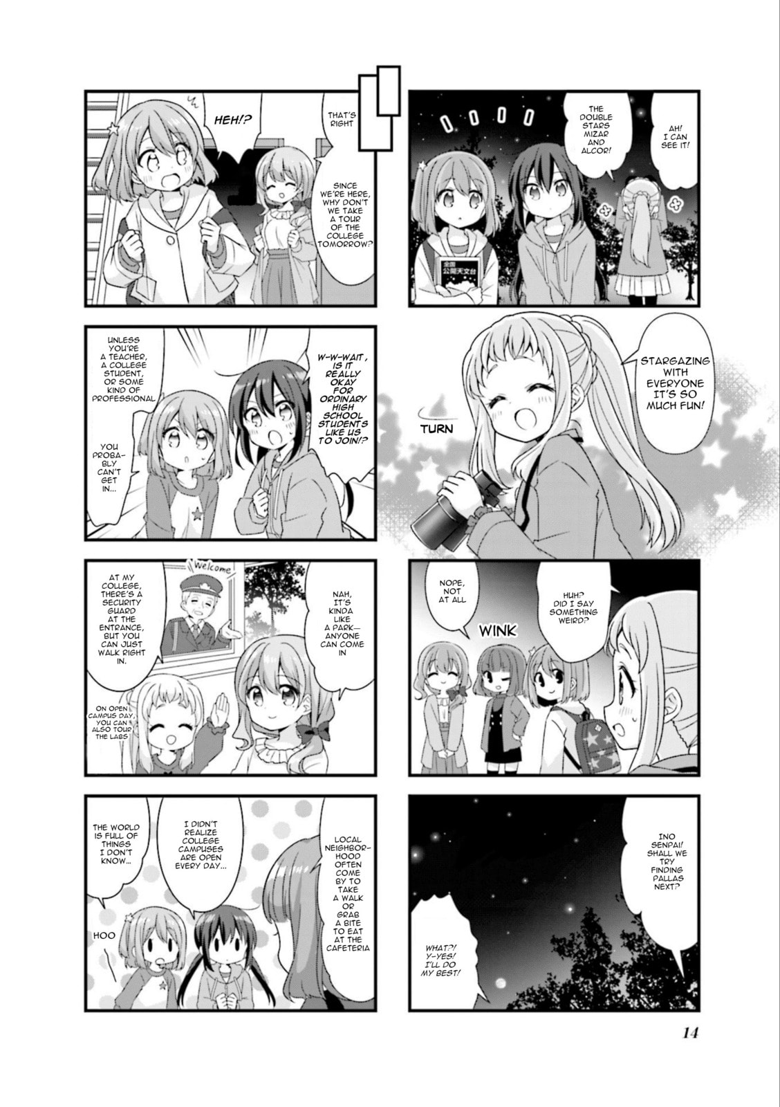 Koisuru Asteroid Chapter 64 page 14 - 