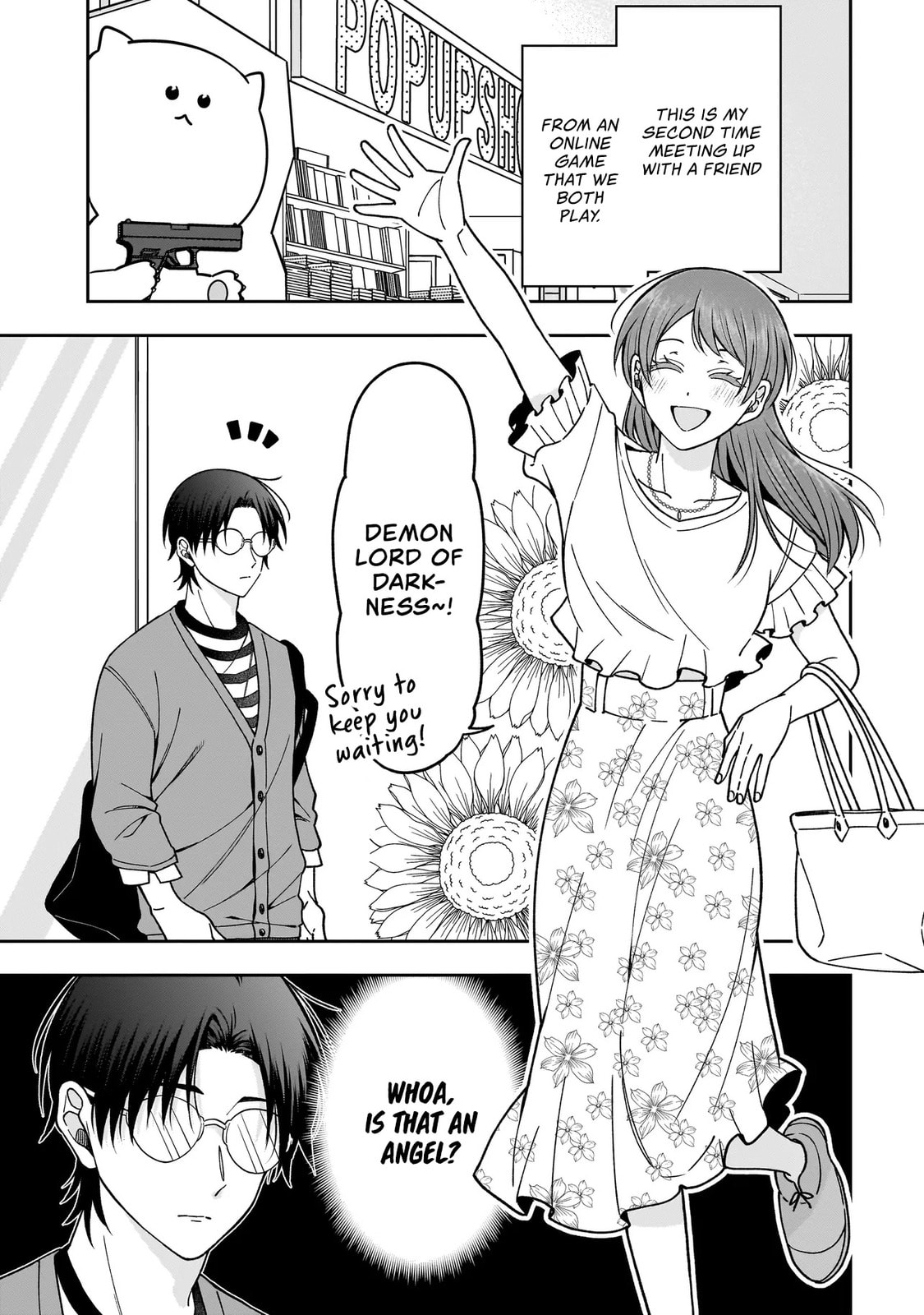 Koisuru Futari wa Kiba wo Kakusu: Gap ga Arisugiru Couple no Hanashi Chapter 2.1 page 1 - 