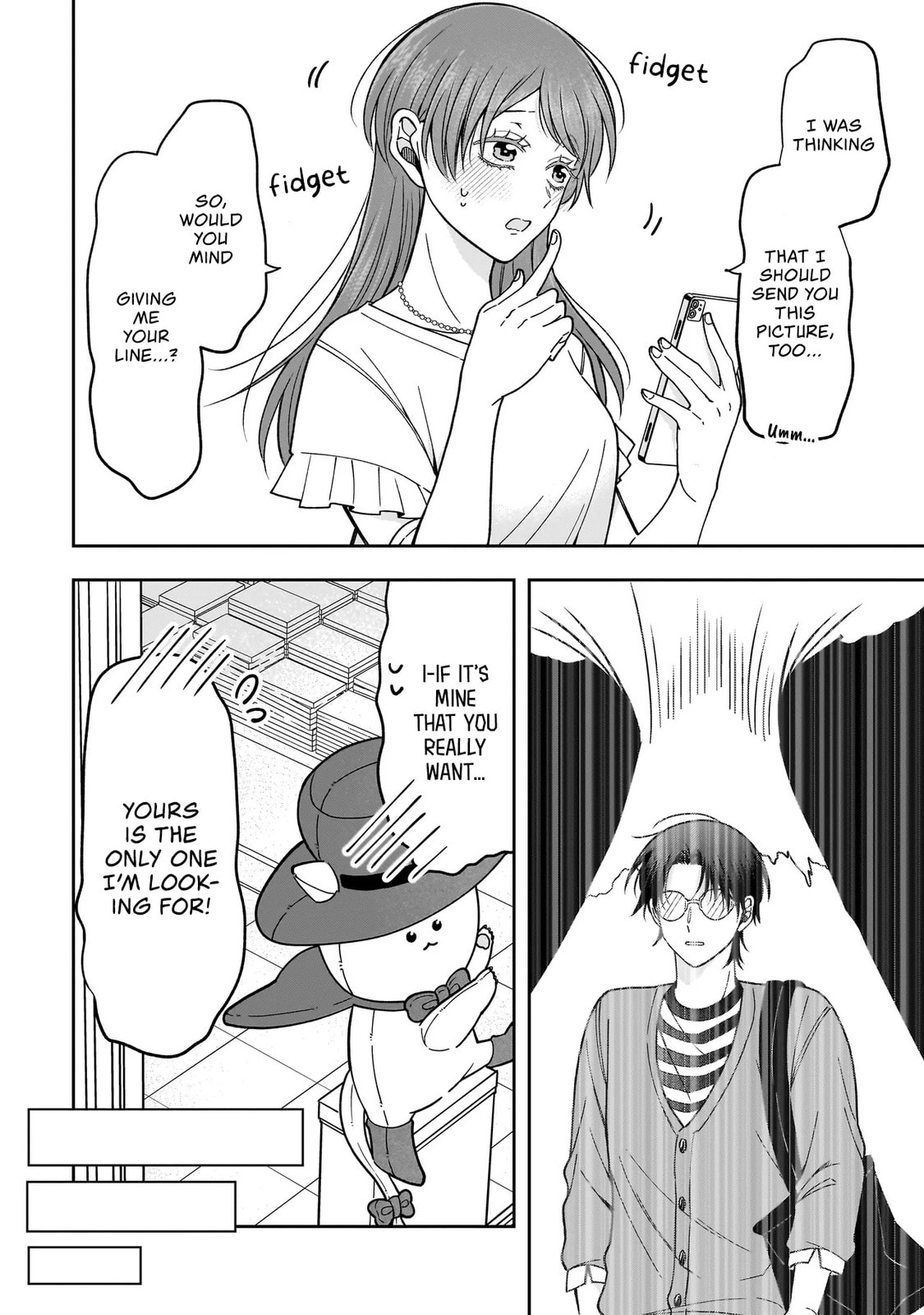 Koisuru Futari wa Kiba wo Kakusu: Gap ga Arisugiru Couple no Hanashi Chapter 2.1 page 6 - 
