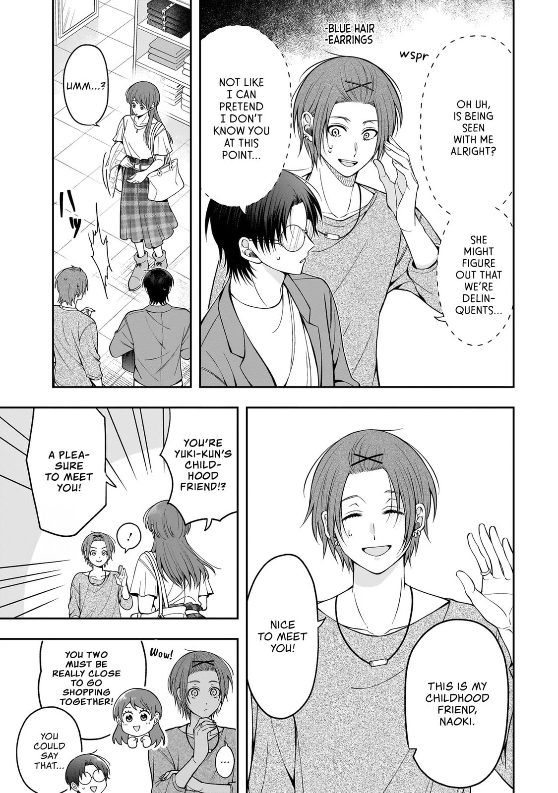 Koisuru Futari wa Kiba wo Kakusu: Gap ga Arisugiru Couple no Hanashi Chapter 5 page 3 - 
