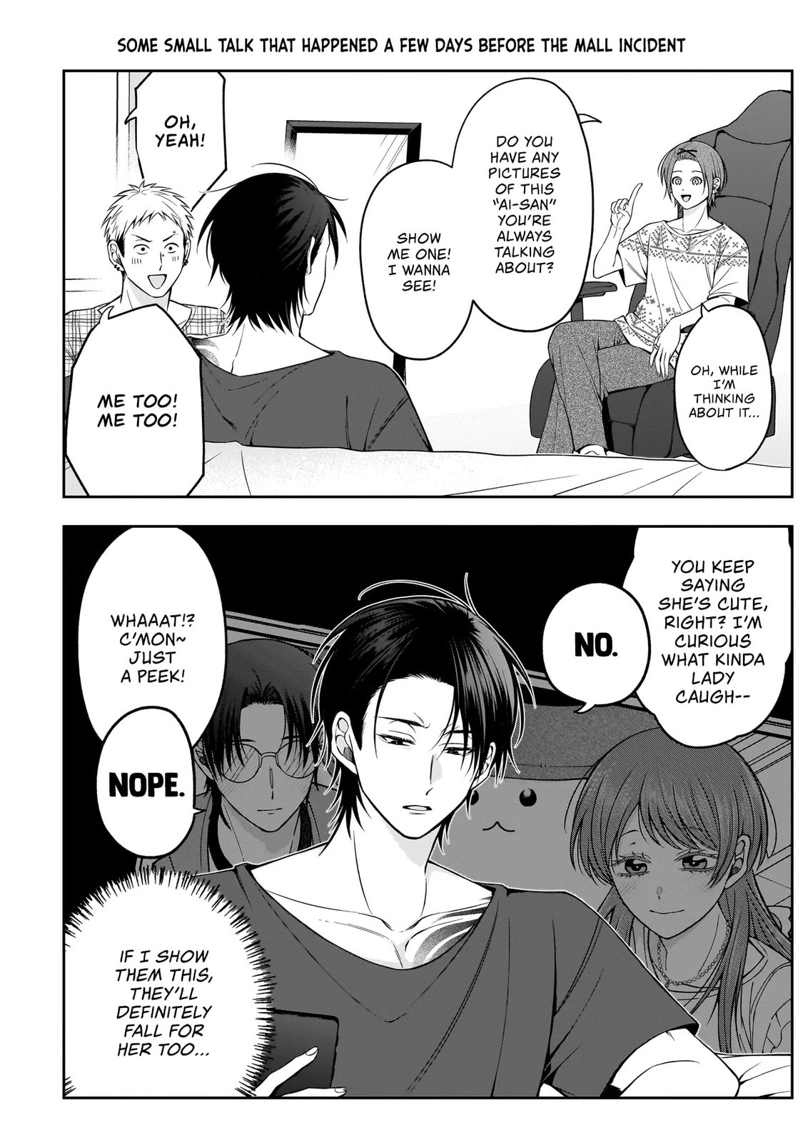 Koisuru Futari wa Kiba wo Kakusu: Gap ga Arisugiru Couple no Hanashi Chapter 5 page 10 - 
