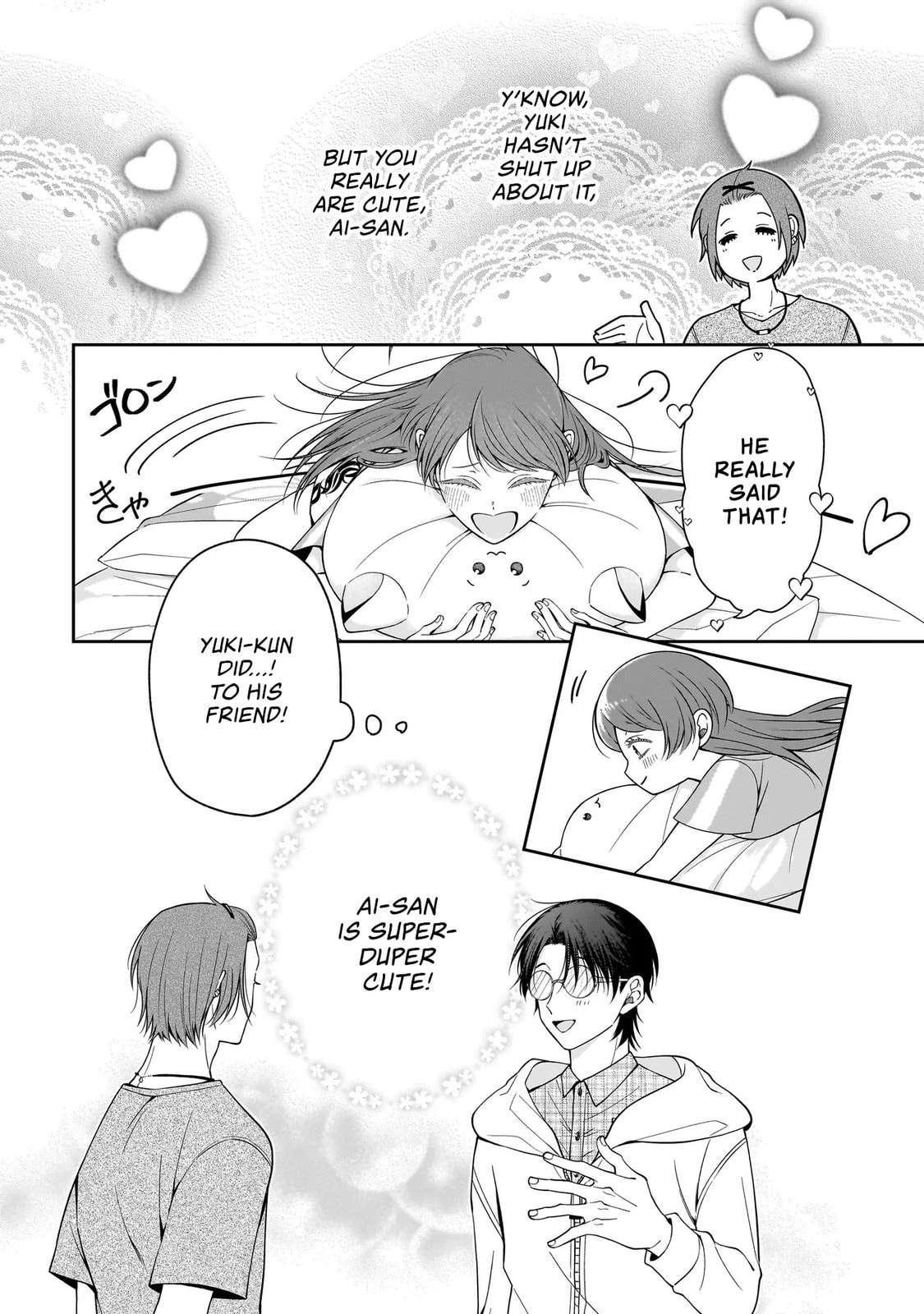 Koisuru Futari wa Kiba wo Kakusu: Gap ga Arisugiru Couple no Hanashi Chapter 6 page 2 - 