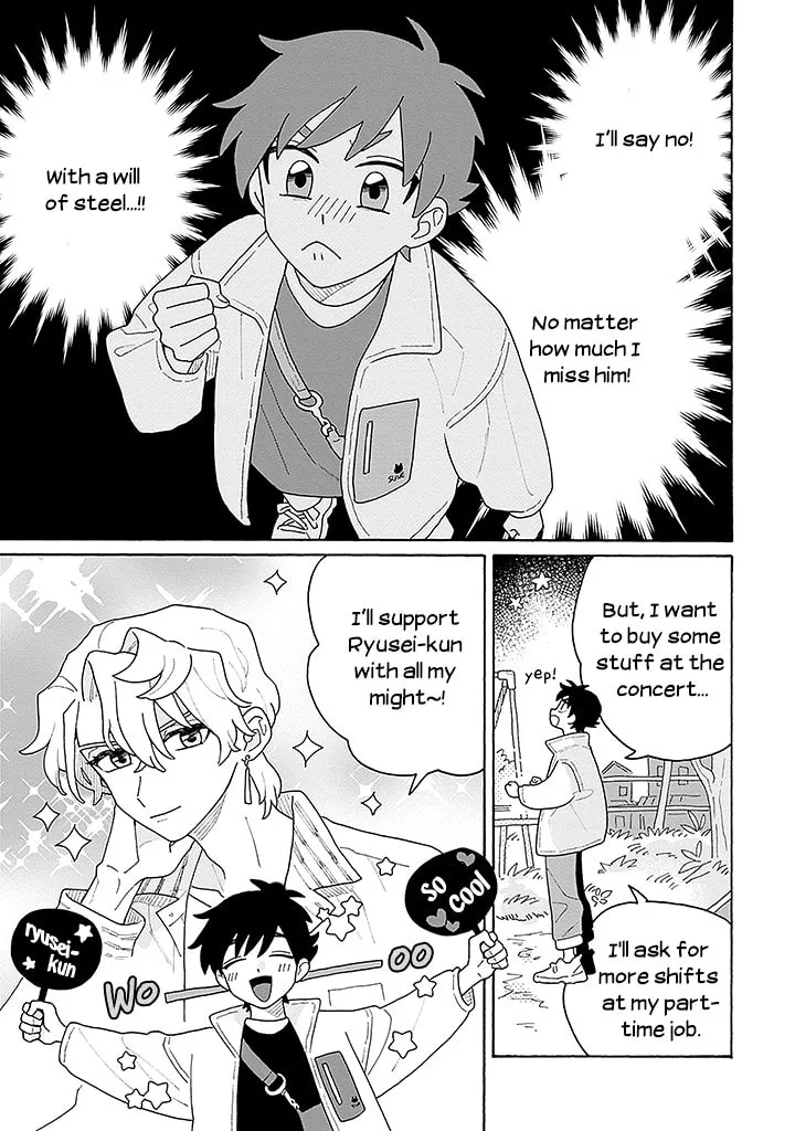Koisuru Idol Ryuusei-kun wa Kujikenai! Chapter 2 page 36 - 