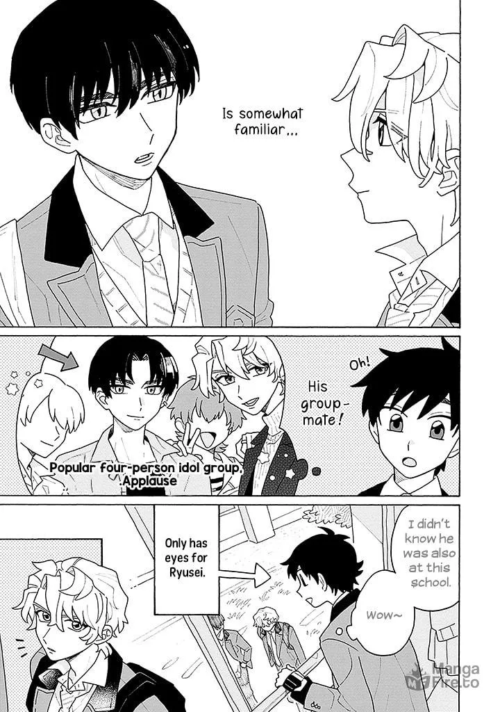 Koisuru Idol Ryuusei-kun wa Kujikenai! Chapter 2 page 8 - 