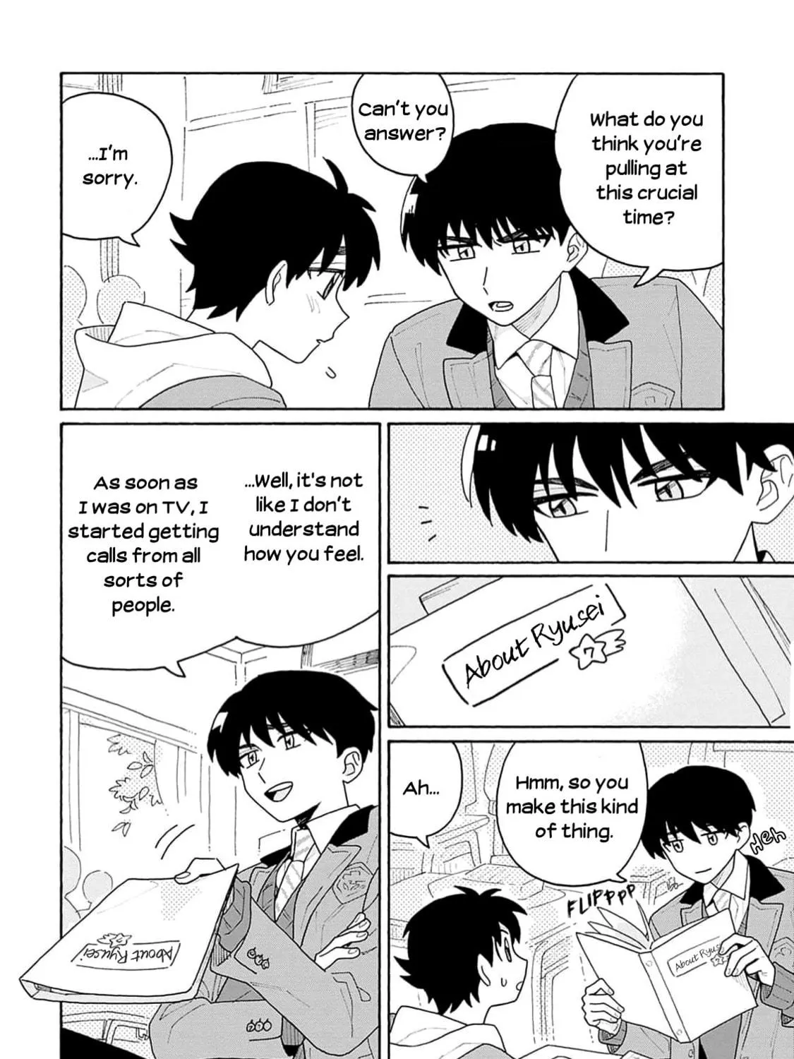 Koisuru Idol Ryuusei-kun wa Kujikenai! Chapter 3 page 20 - 