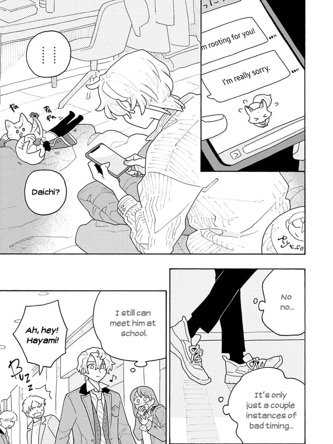 Koisuru Idol Ryuusei-kun wa Kujikenai! Chapter 3 page 38 - 