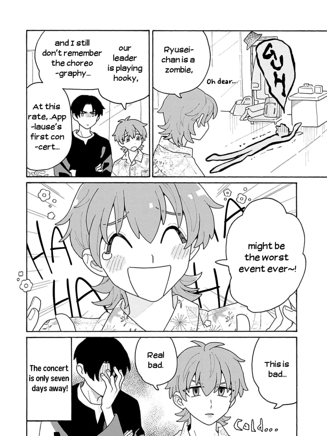 Koisuru Idol Ryuusei-kun wa Kujikenai! Chapter 3 page 64 - 