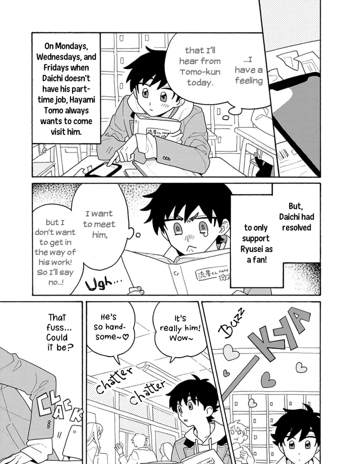 Koisuru Idol Ryuusei-kun wa Kujikenai! Chapter 3 page 10 - 
