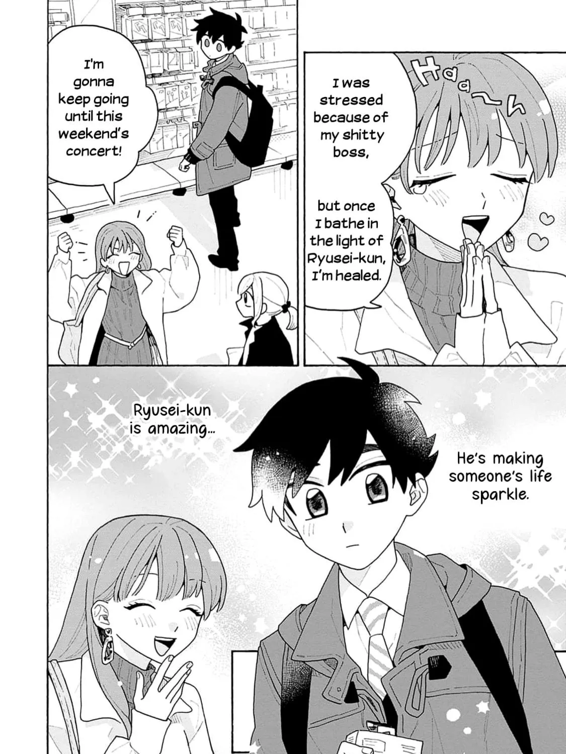 Koisuru Idol Ryuusei-kun wa Kujikenai! Chapter 4 page 11 - 