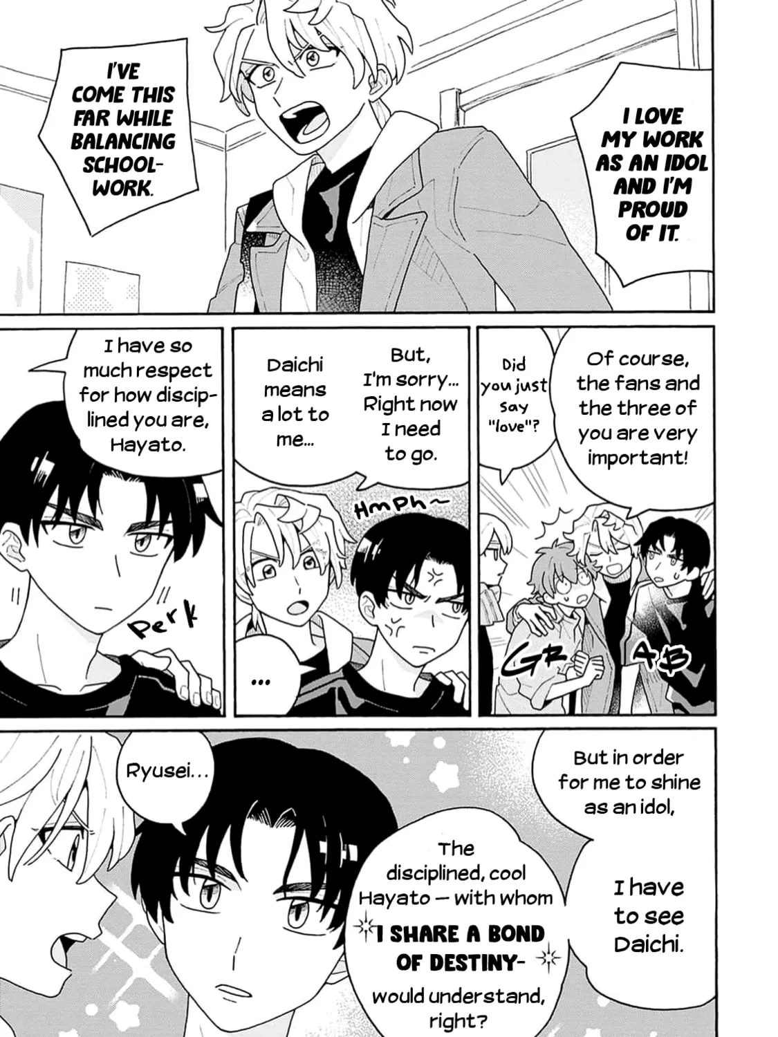 Koisuru Idol Ryuusei-kun wa Kujikenai! Chapter 4 page 37 - 
