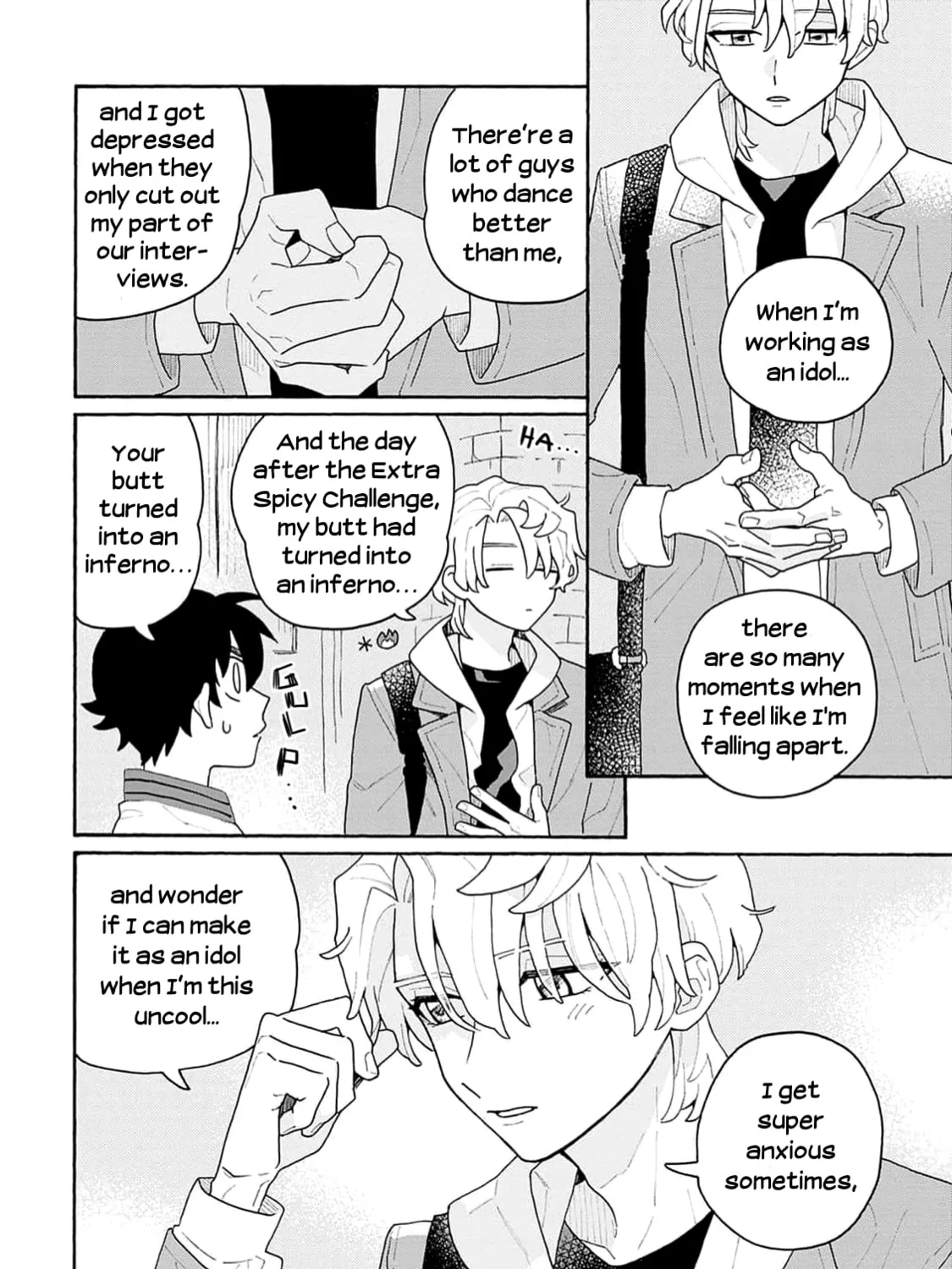 Koisuru Idol Ryuusei-kun wa Kujikenai! Chapter 4 page 55 - 