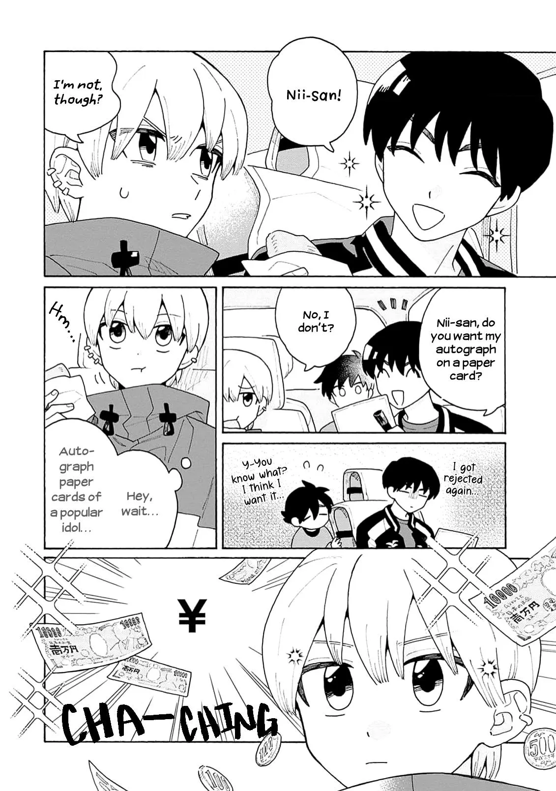 Koisuru Idol Ryuusei-kun wa Kujikenai! Chapter 5.5 page 21 - 