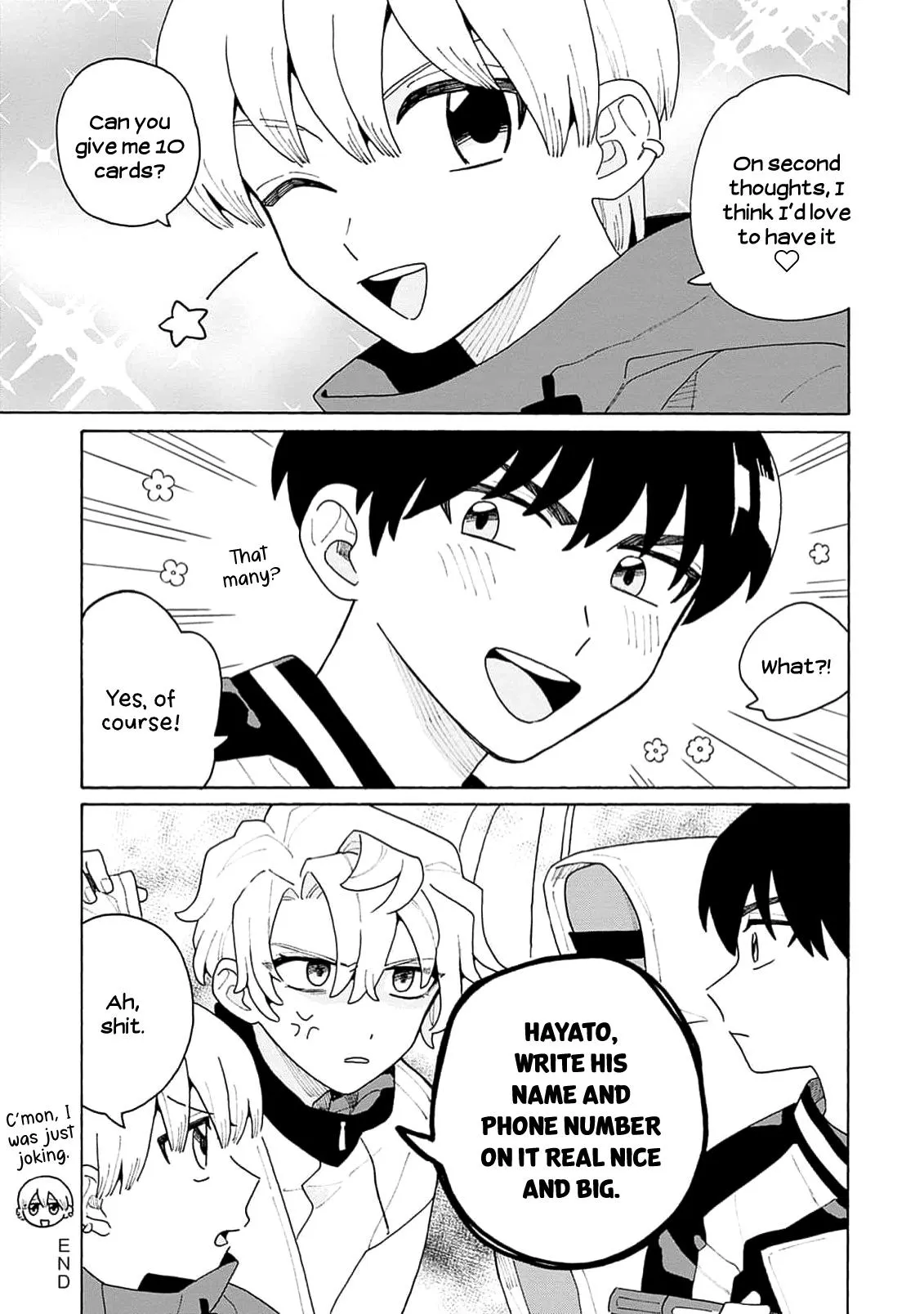 Koisuru Idol Ryuusei-kun wa Kujikenai! Chapter 5.5 page 22 - 