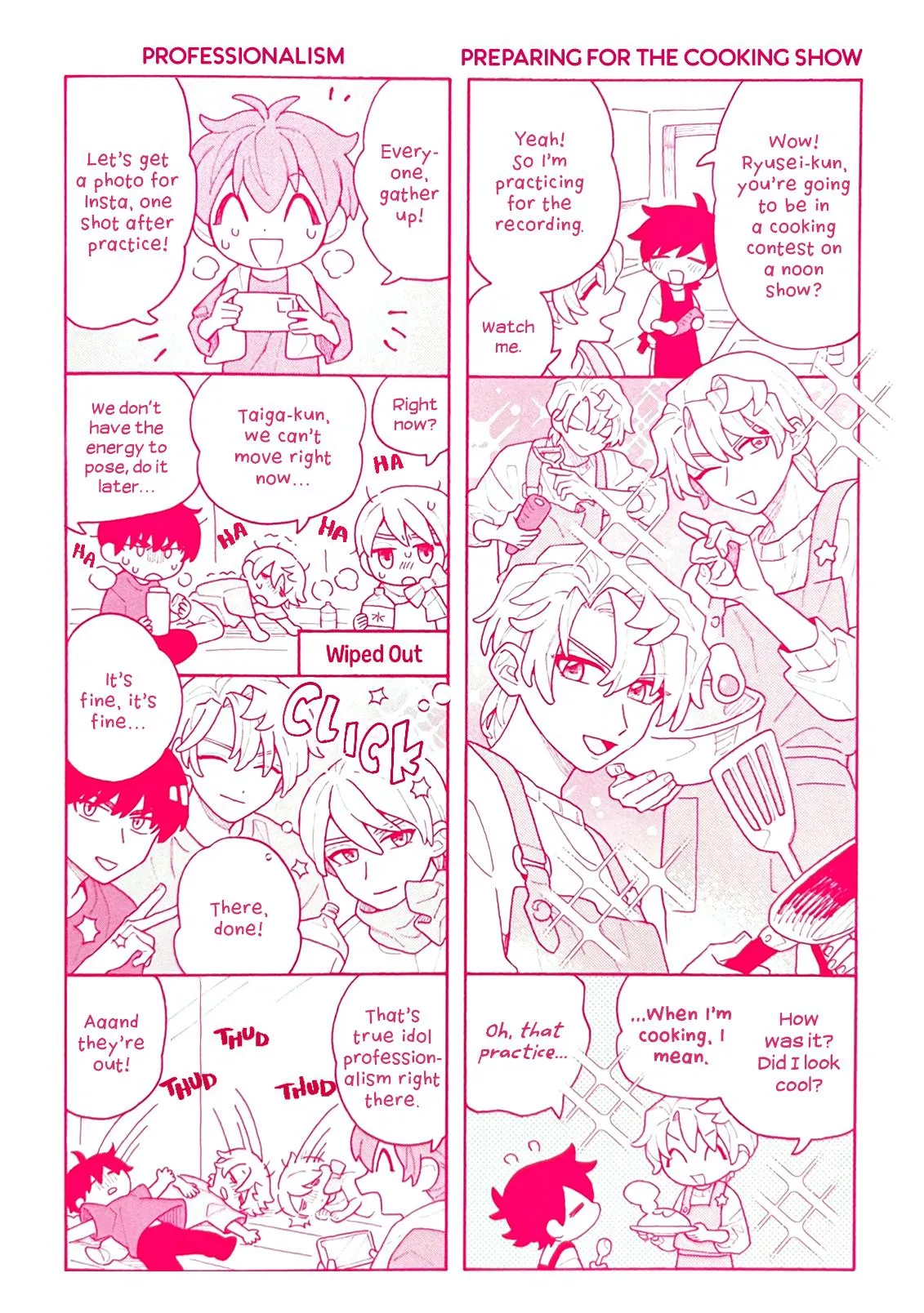 Koisuru Idol Ryuusei-kun wa Kujikenai! Chapter 5.5 page 26 - 