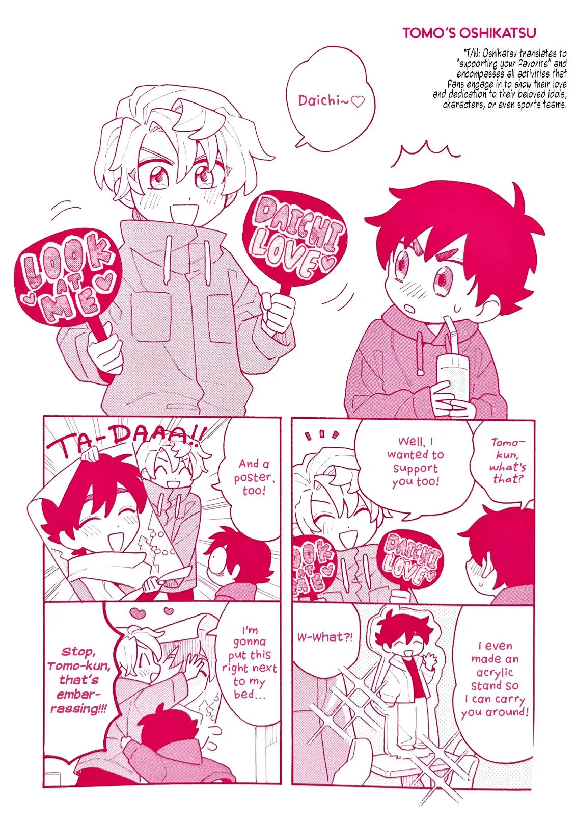 Koisuru Idol Ryuusei-kun wa Kujikenai! Chapter 5.5 page 27 - 
