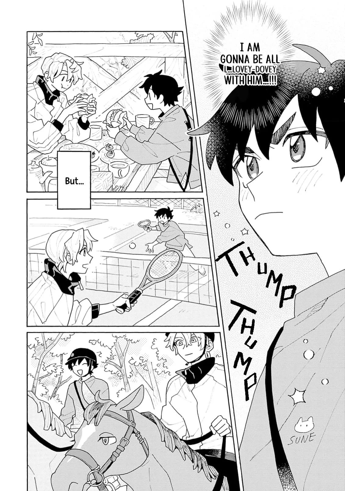 Koisuru Idol Ryuusei-kun wa Kujikenai! Chapter 5.5 page 10 - 