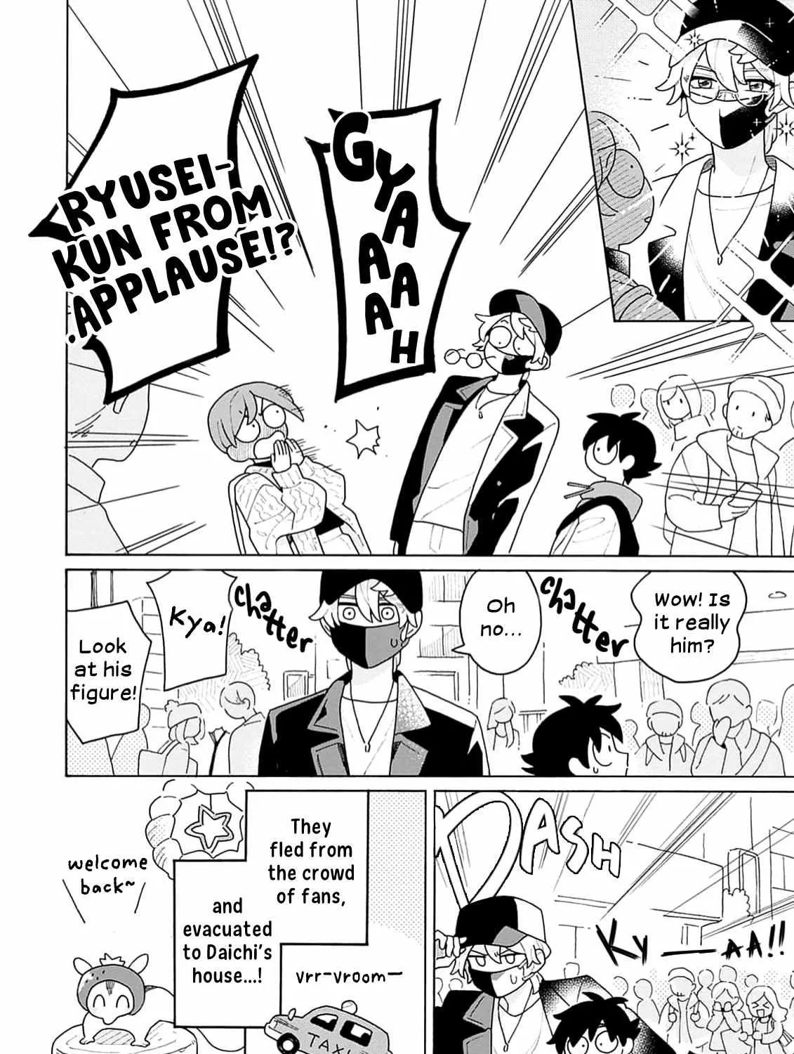 Koisuru Idol Ryuusei-kun wa Kujikenai! Chapter 5 page 35 - 