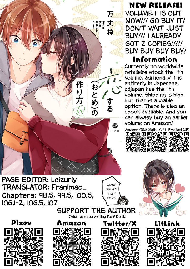 Koisuru (Otome) no Tsukurikata Chapter 107 page 13 - 