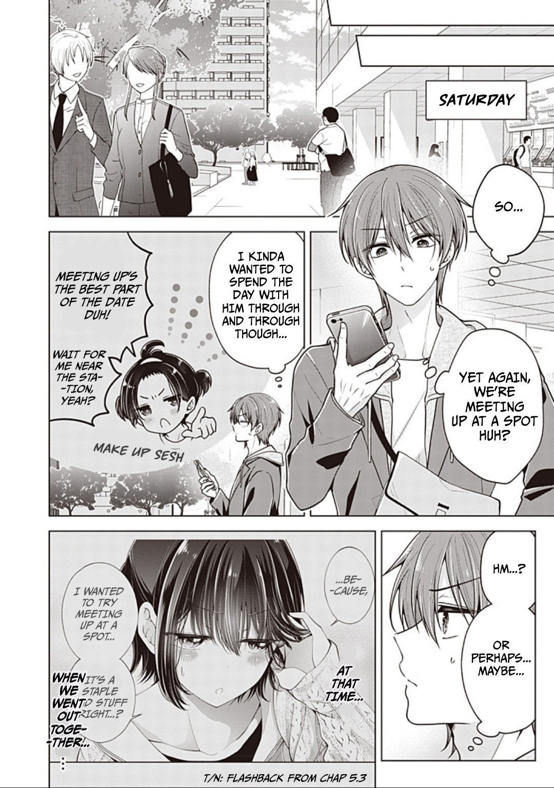 Koisuru (Otome) no Tsukurikata Chapter 93 page 3 - 