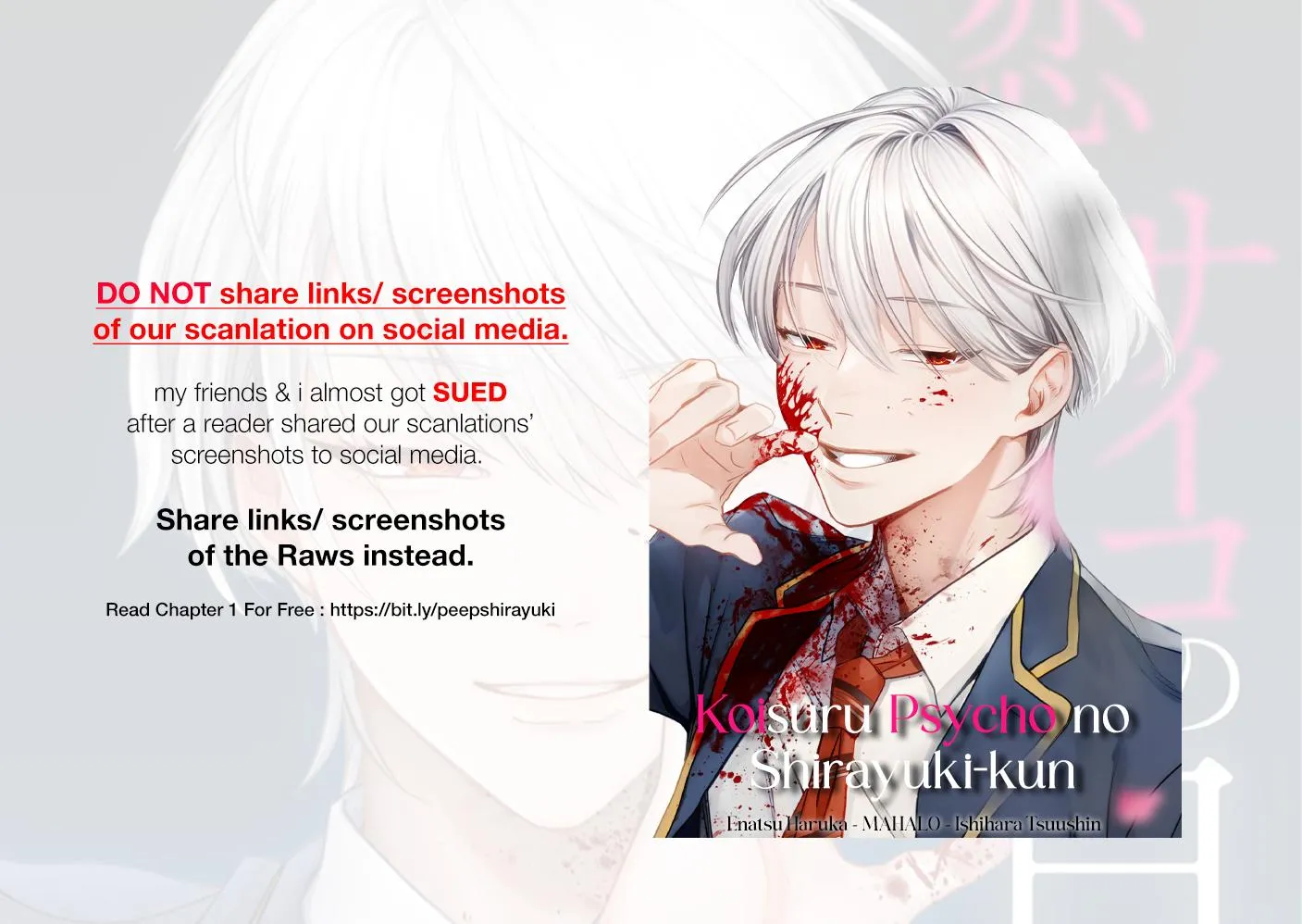 Koisuru Psycho no Shirayuki-kun Chapter 1 page 3 - 