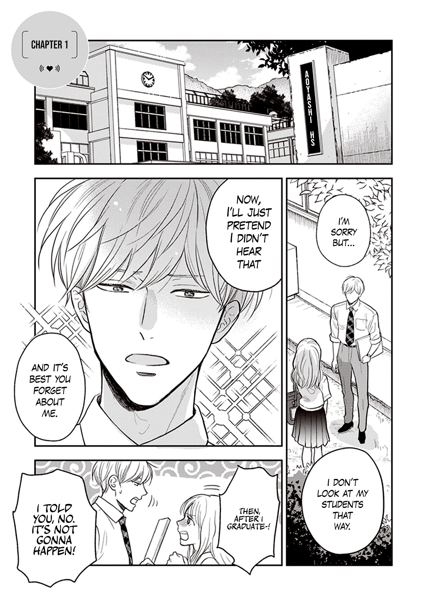 Koizumi-sensei wa Midasaretakunai Chapter 1 page 7 - 