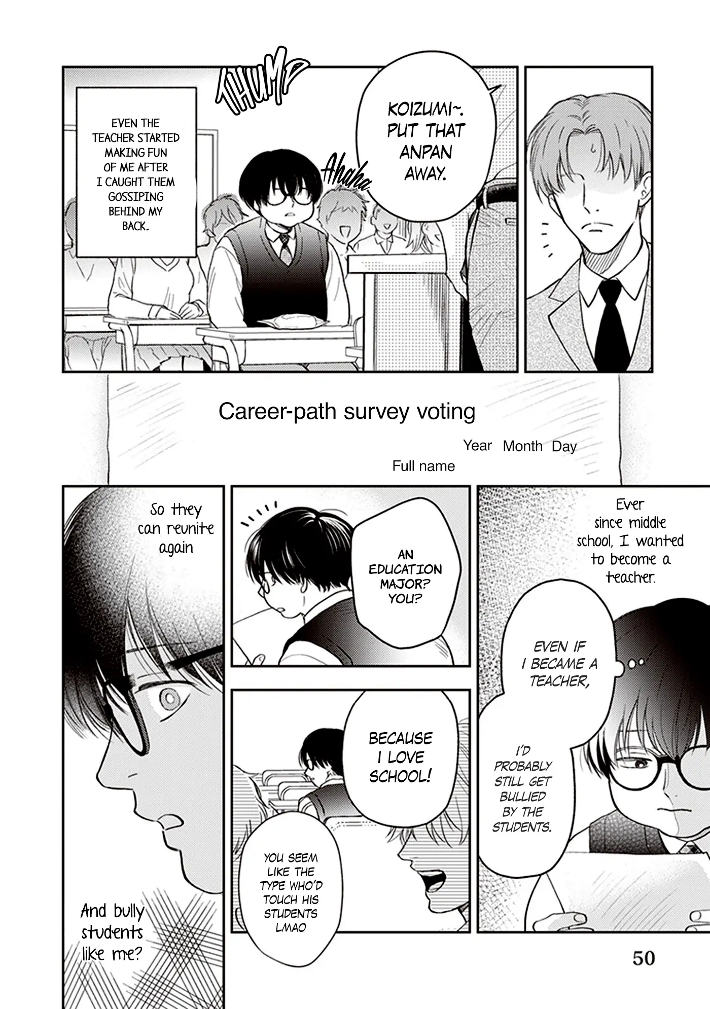 Koizumi-sensei wa Midasaretakunai Chapter 2 page 24 - 
