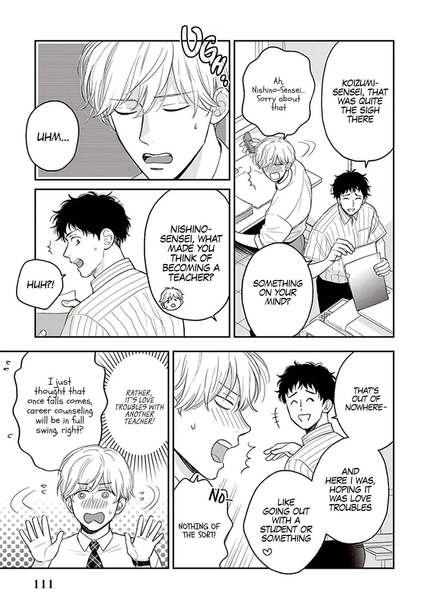 Koizumi-sensei wa Midasaretakunai Chapter 5 page 7 - 