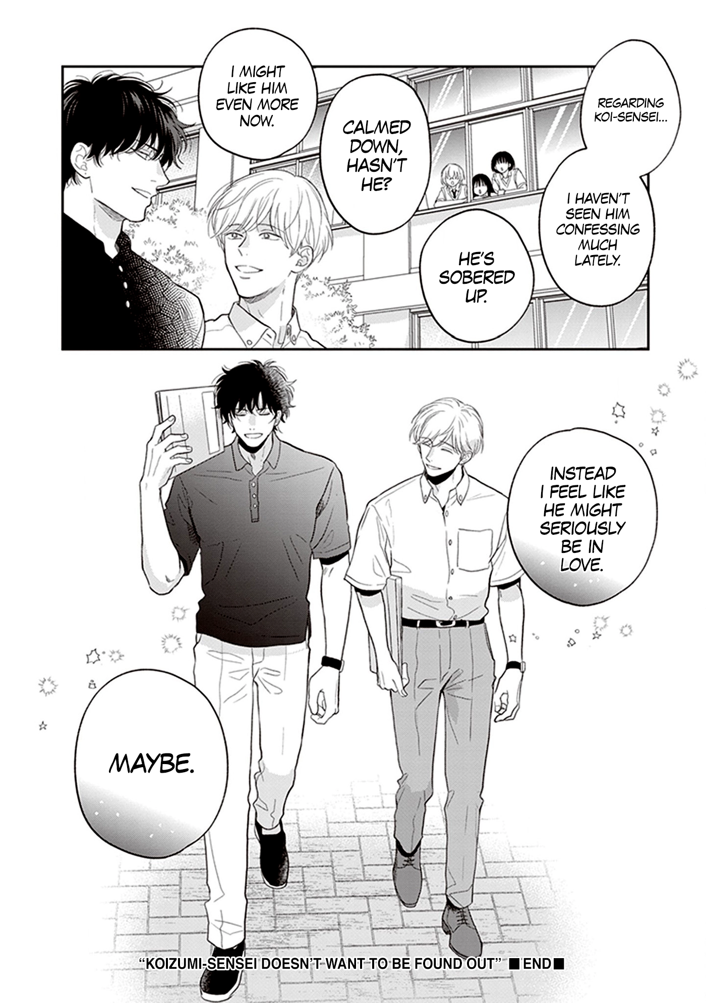 Koizumi-sensei wa Midasaretakunai Chapter 6 page 36 - 