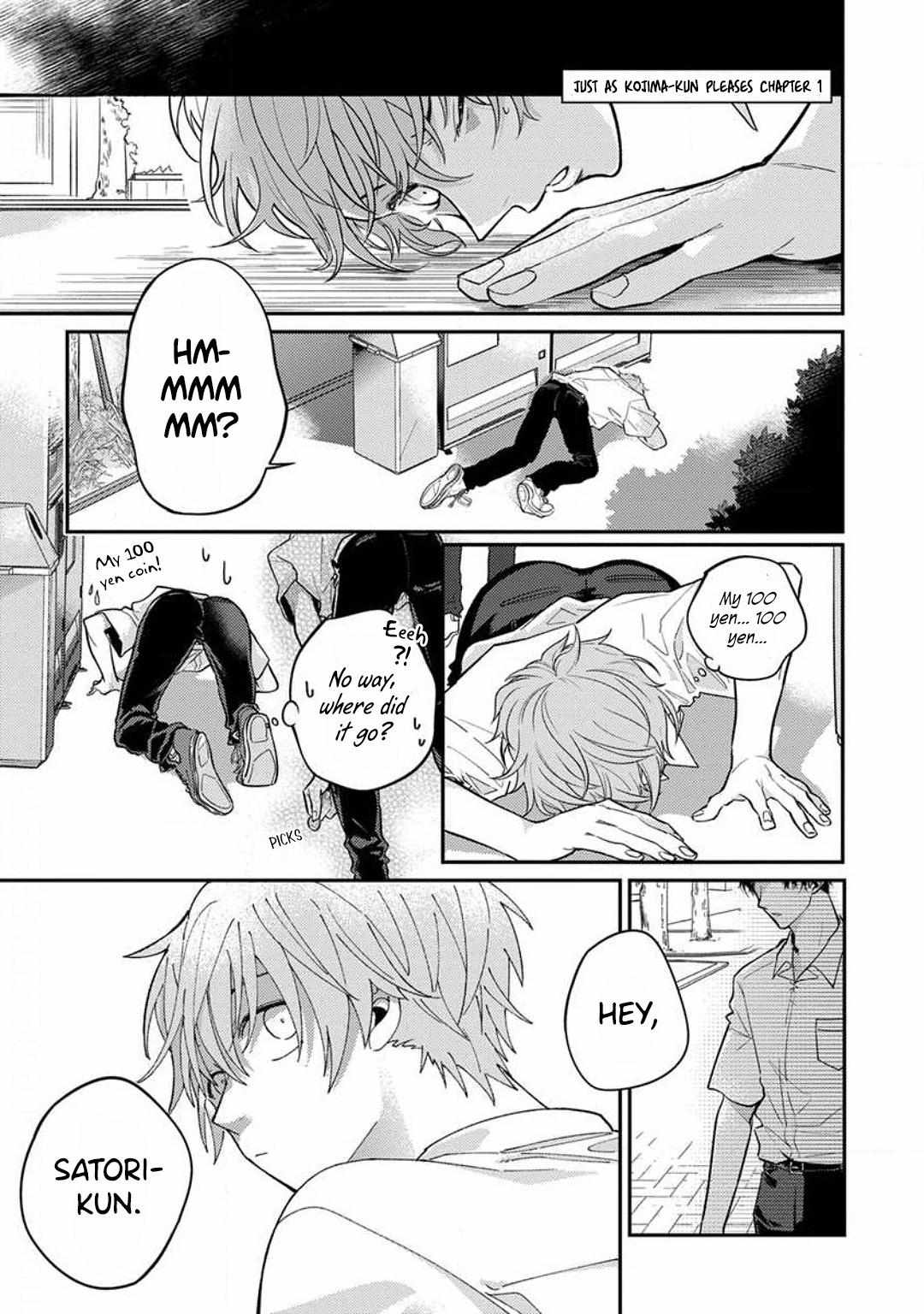 Kojima-kun no Omou ga mama Chapter 1 page 6 - 