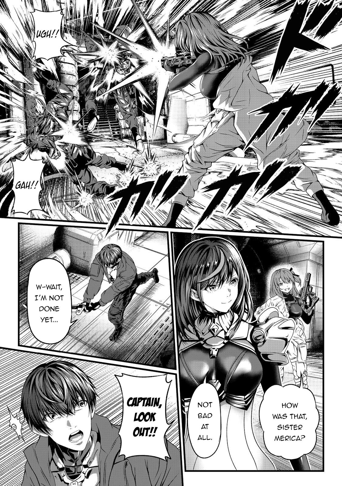 "Koko wa Makasete Saki ni Ike!" o Shitai Shinitagari no Nozomanu Uchuu Gekokujou @COMIC Chapter 1 page 11 - 