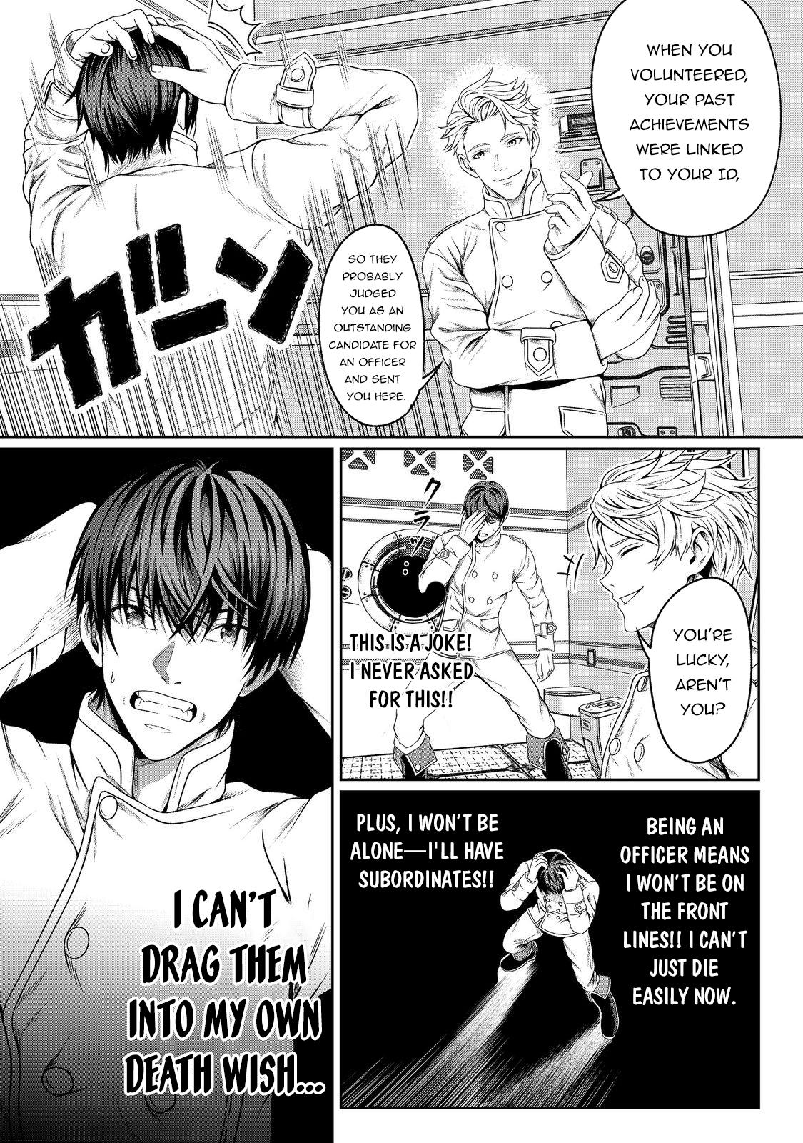 "Koko wa Makasete Saki ni Ike!" o Shitai Shinitagari no Nozomanu Uchuu Gekokujou @COMIC Chapter 1 page 30 - 