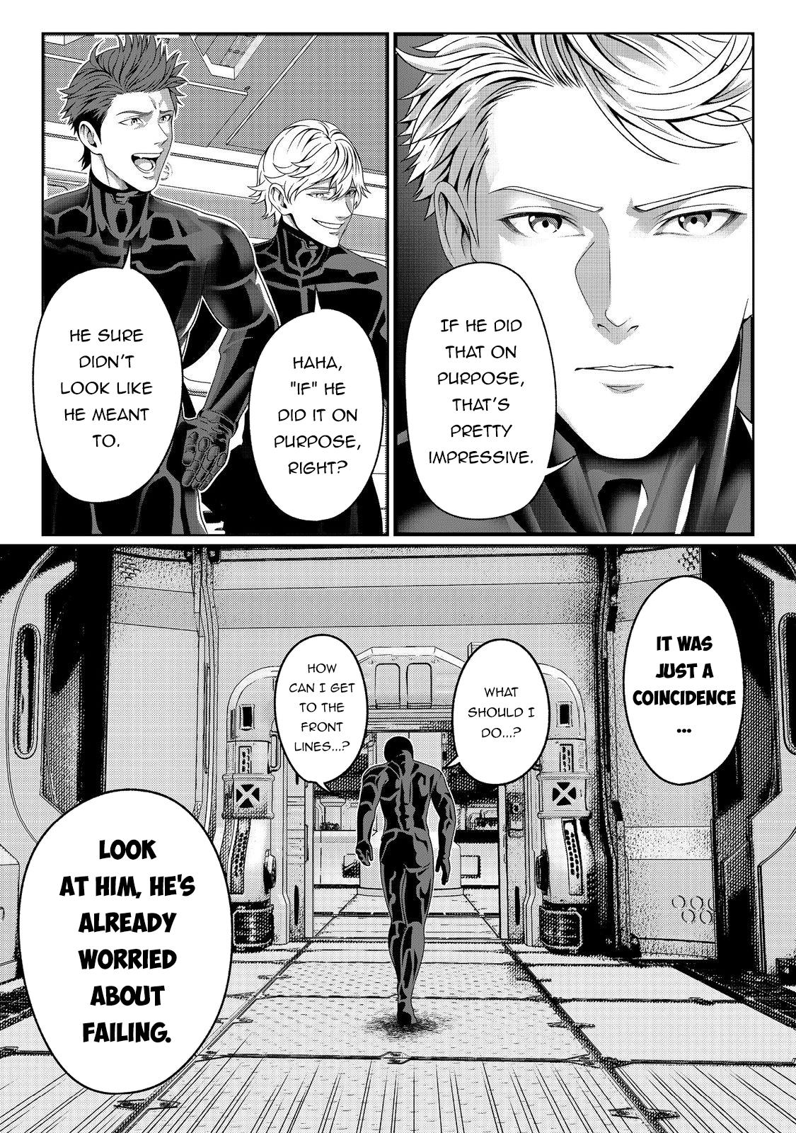 "Koko wa Makasete Saki ni Ike!" o Shitai Shinitagari no Nozomanu Uchuu Gekokujou @COMIC Chapter 1 page 37 - 