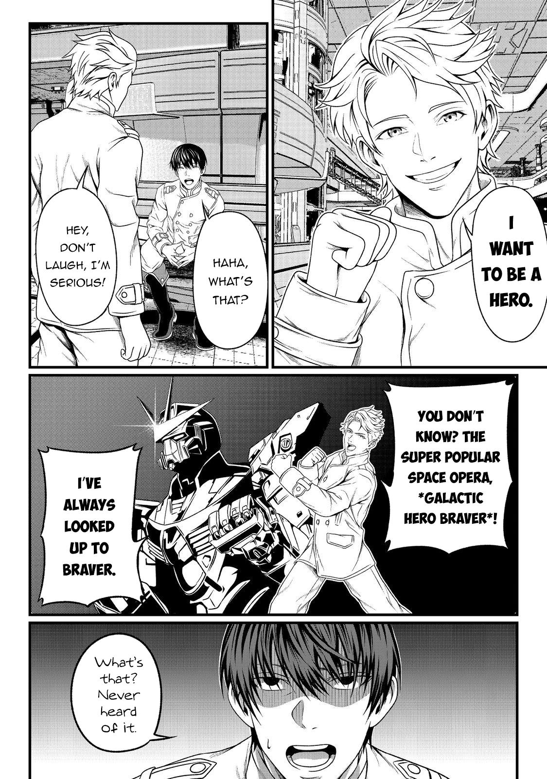 "Koko wa Makasete Saki ni Ike!" o Shitai Shinitagari no Nozomanu Uchuu Gekokujou @COMIC Chapter 1 page 40 - 