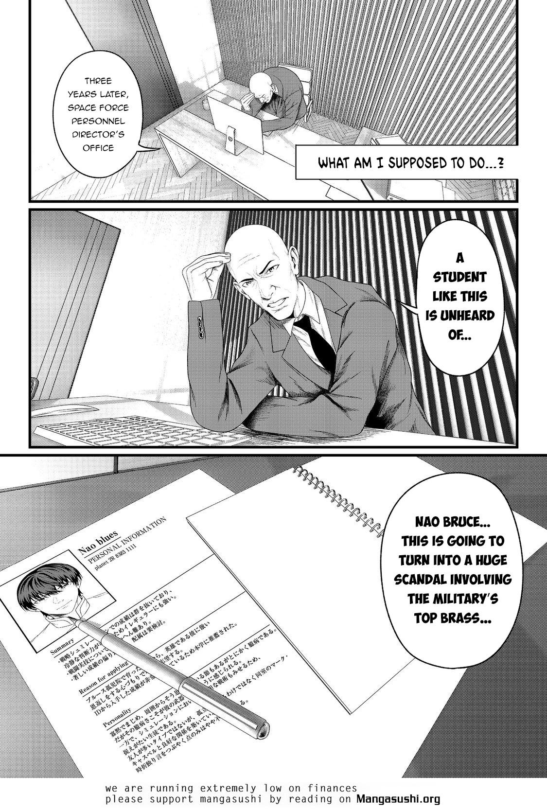 "Koko wa Makasete Saki ni Ike!" o Shitai Shinitagari no Nozomanu Uchuu Gekokujou @COMIC Chapter 1 page 47 - 
