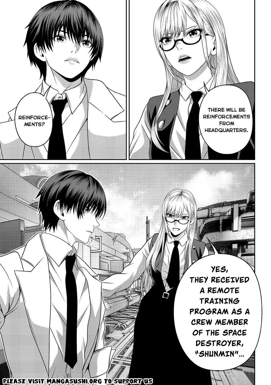 "Koko wa Makasete Saki ni Ike!" o Shitai Shinitagari no Nozomanu Uchuu Gekokujou @COMIC Chapter 11 page 20 - 