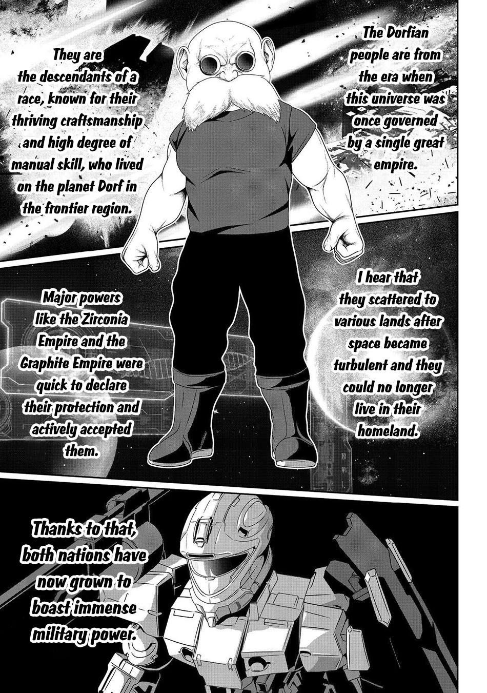 "Koko wa Makasete Saki ni Ike!" o Shitai Shinitagari no Nozomanu Uchuu Gekokujou @COMIC Chapter 11 page 8 - 