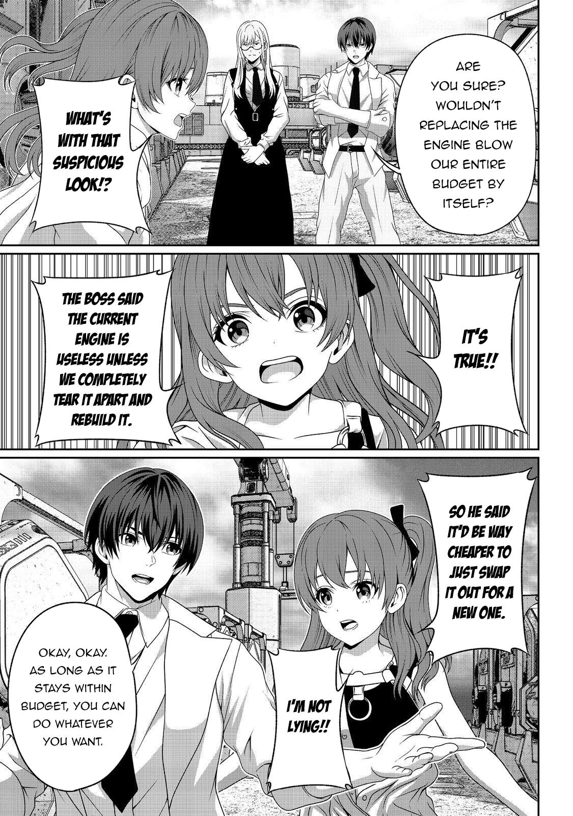 "Koko wa Makasete Saki ni Ike!" o Shitai Shinitagari no Nozomanu Uchuu Gekokujou @COMIC Chapter 12 page 6 - 