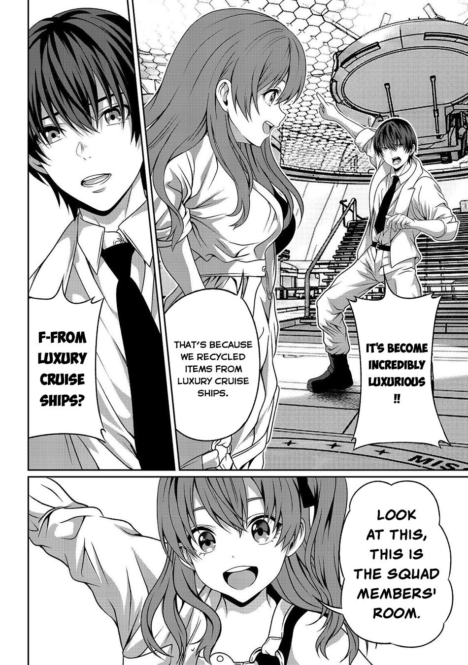 "Koko wa Makasete Saki ni Ike!" o Shitai Shinitagari no Nozomanu Uchuu Gekokujou @COMIC Chapter 13 page 15 - 