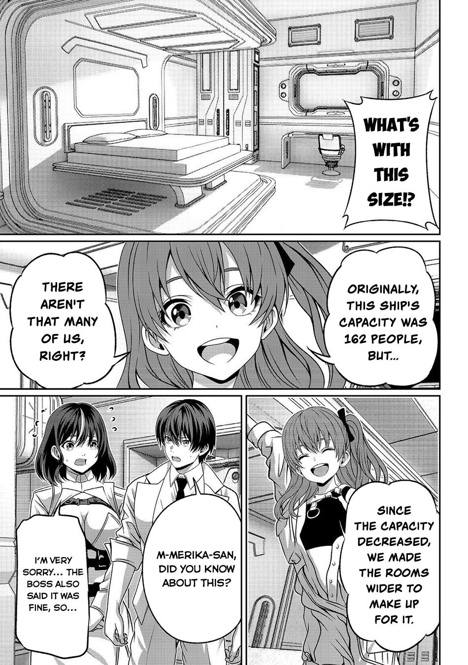 "Koko wa Makasete Saki ni Ike!" o Shitai Shinitagari no Nozomanu Uchuu Gekokujou @COMIC Chapter 13 page 16 - 