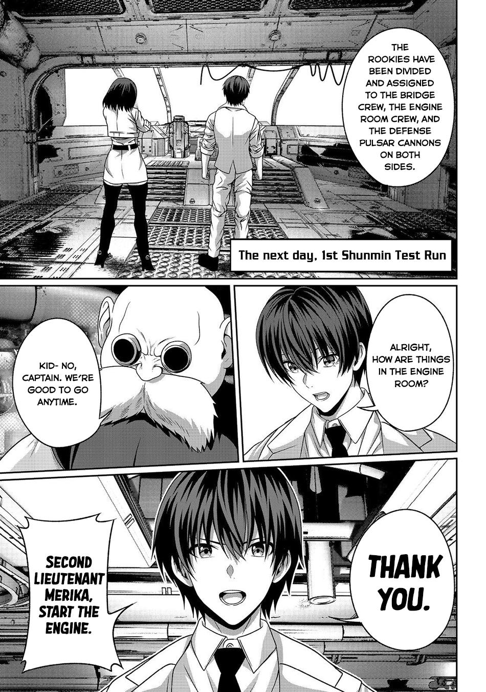"Koko wa Makasete Saki ni Ike!" o Shitai Shinitagari no Nozomanu Uchuu Gekokujou @COMIC Chapter 13 page 20 - 