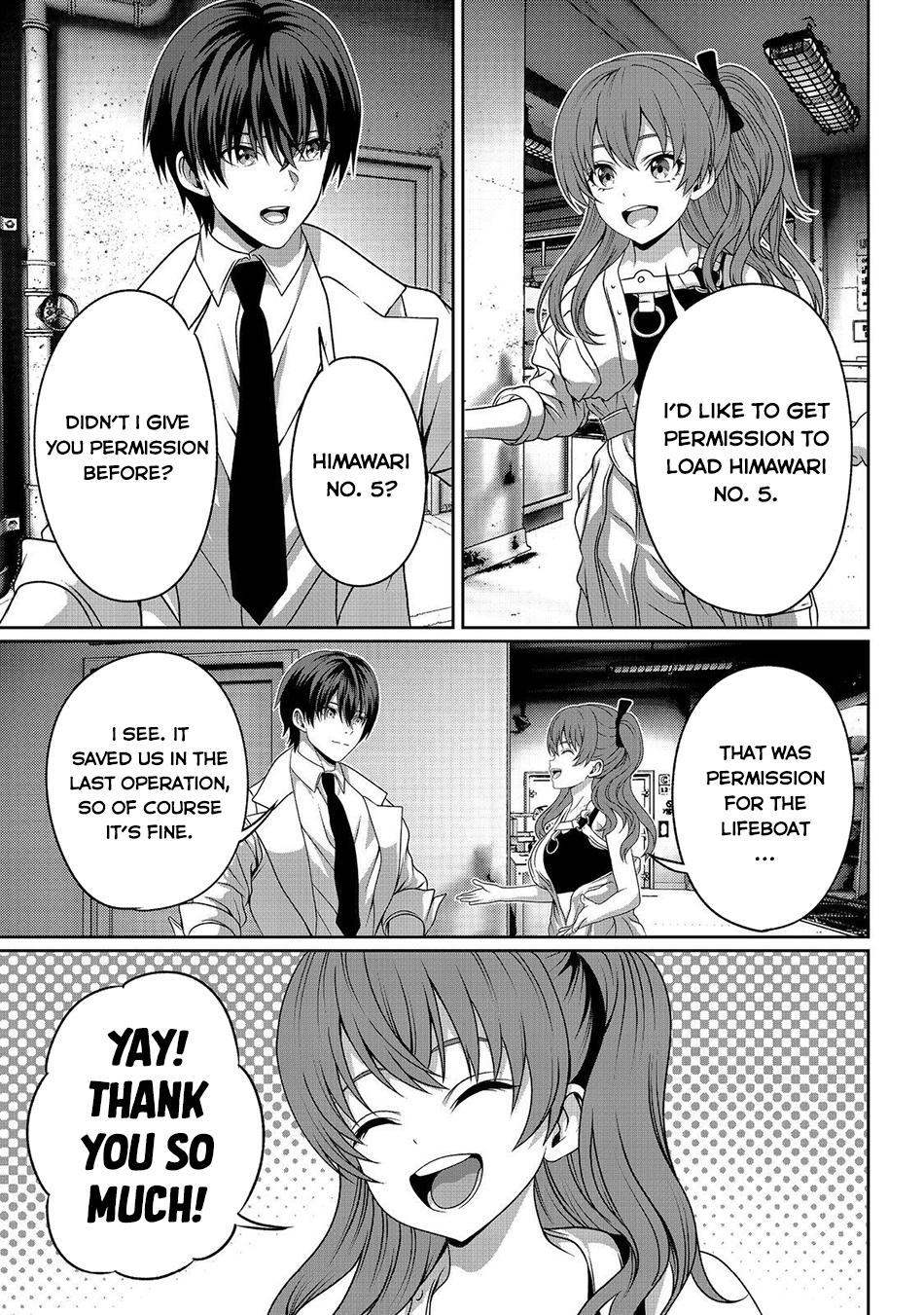 "Koko wa Makasete Saki ni Ike!" o Shitai Shinitagari no Nozomanu Uchuu Gekokujou @COMIC Chapter 13 page 8 - 