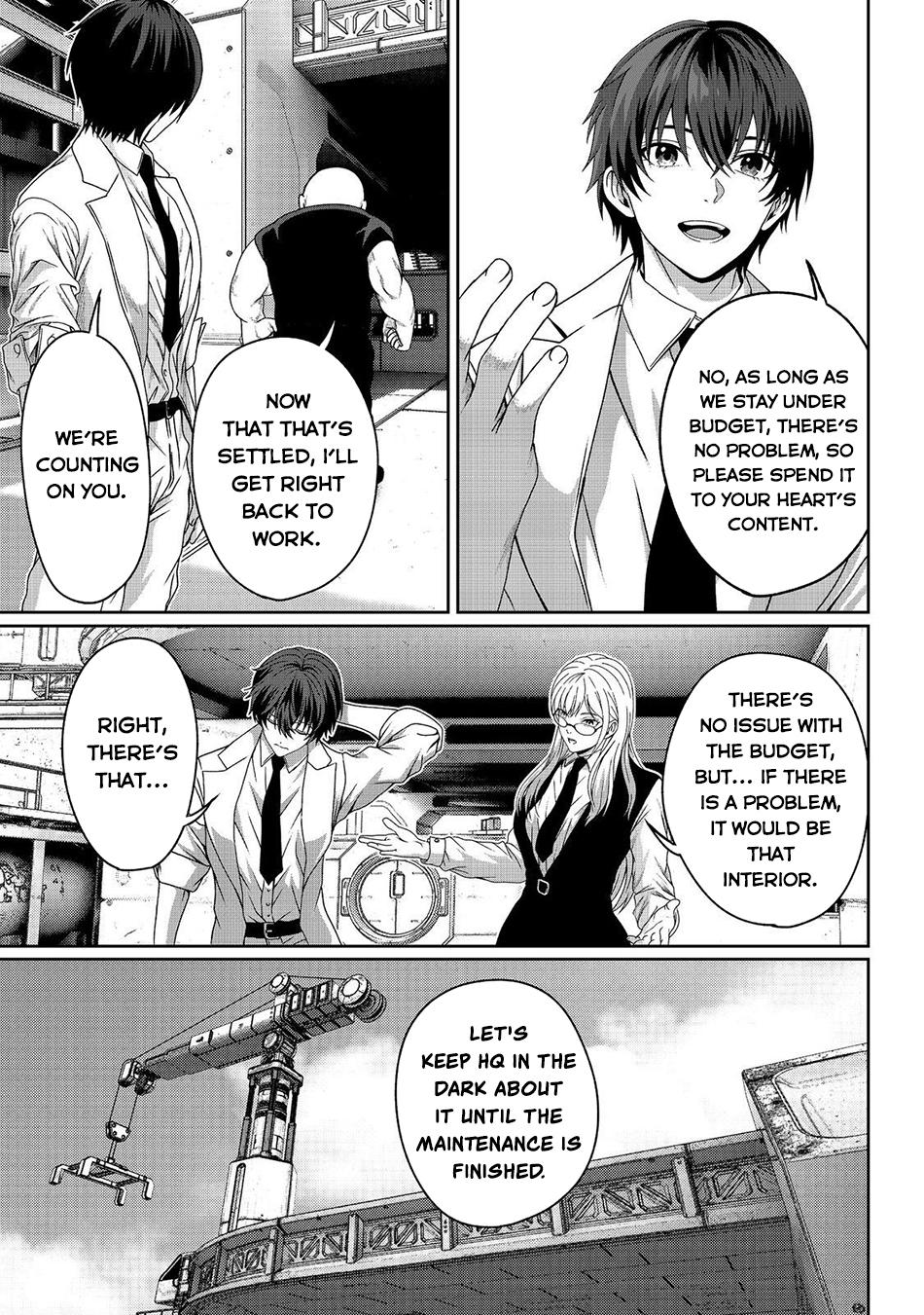"Koko wa Makasete Saki ni Ike!" o Shitai Shinitagari no Nozomanu Uchuu Gekokujou @COMIC Chapter 14 page 8 - 