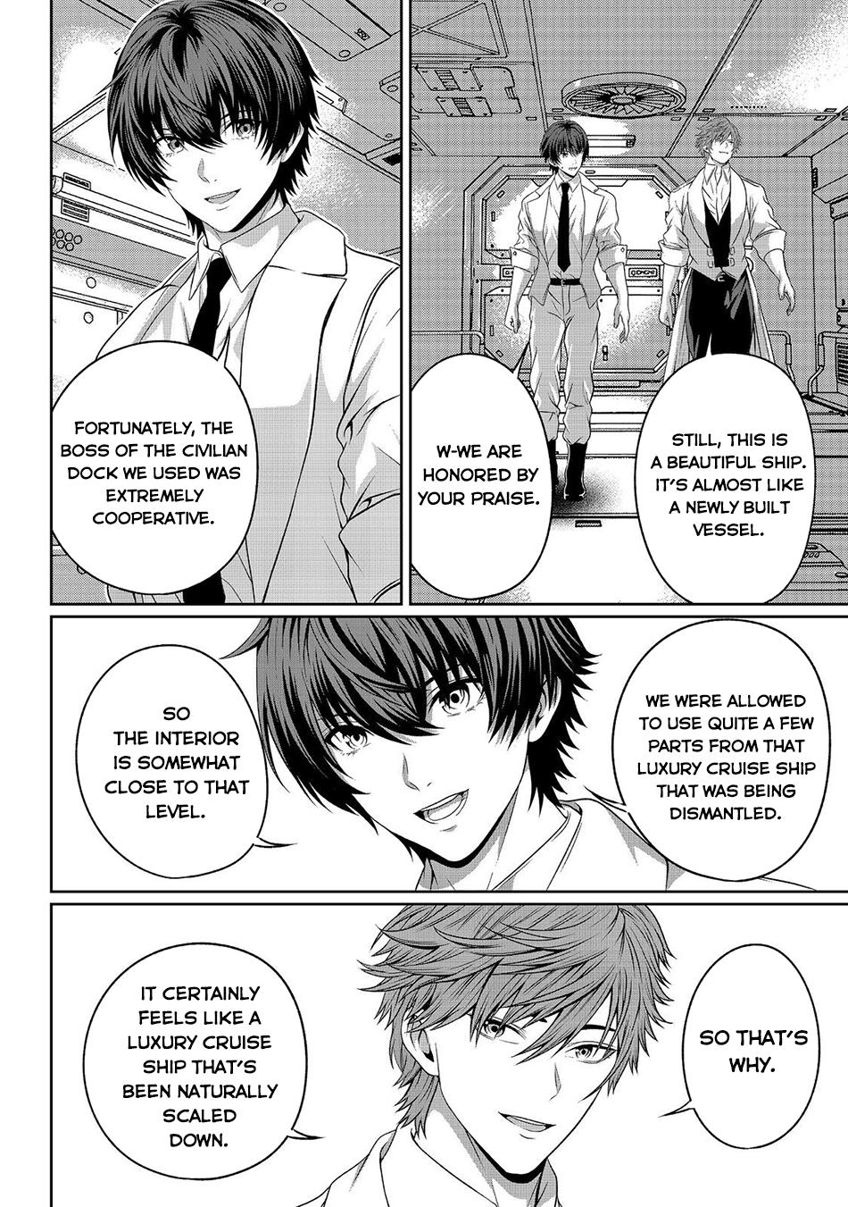 "Koko wa Makasete Saki ni Ike!" o Shitai Shinitagari no Nozomanu Uchuu Gekokujou @COMIC Chapter 15 page 14 - 