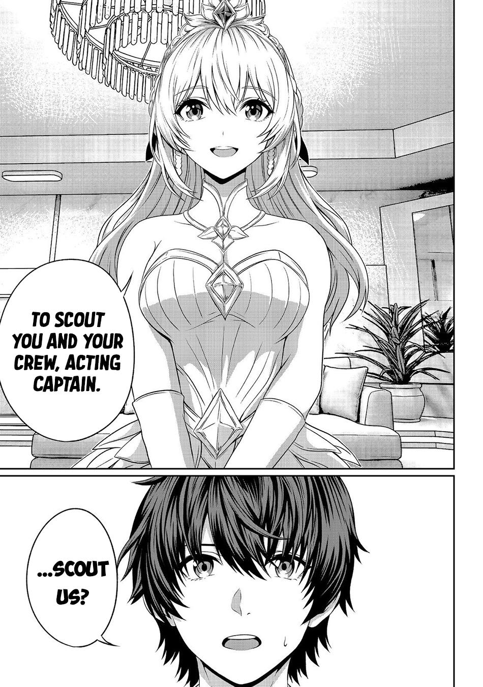 "Koko wa Makasete Saki ni Ike!" o Shitai Shinitagari no Nozomanu Uchuu Gekokujou @COMIC Chapter 15 page 19 - 