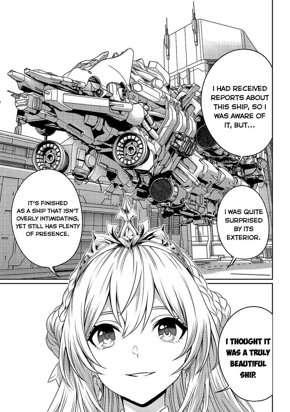 "Koko wa Makasete Saki ni Ike!" o Shitai Shinitagari no Nozomanu Uchuu Gekokujou @COMIC Chapter 16 page 2 - 
