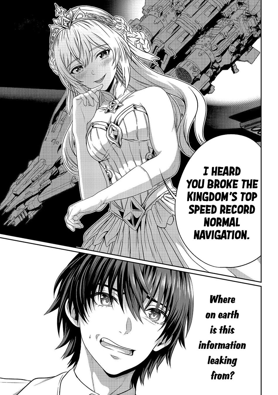 "Koko wa Makasete Saki ni Ike!" o Shitai Shinitagari no Nozomanu Uchuu Gekokujou @COMIC Chapter 16 page 12 - 