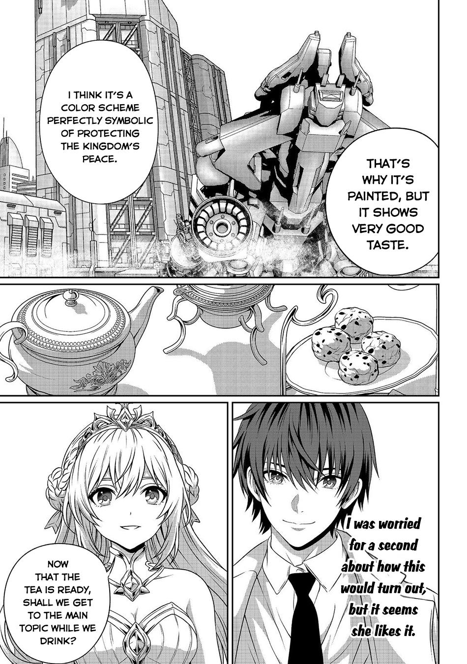 "Koko wa Makasete Saki ni Ike!" o Shitai Shinitagari no Nozomanu Uchuu Gekokujou @COMIC Chapter 16 page 4 - 
