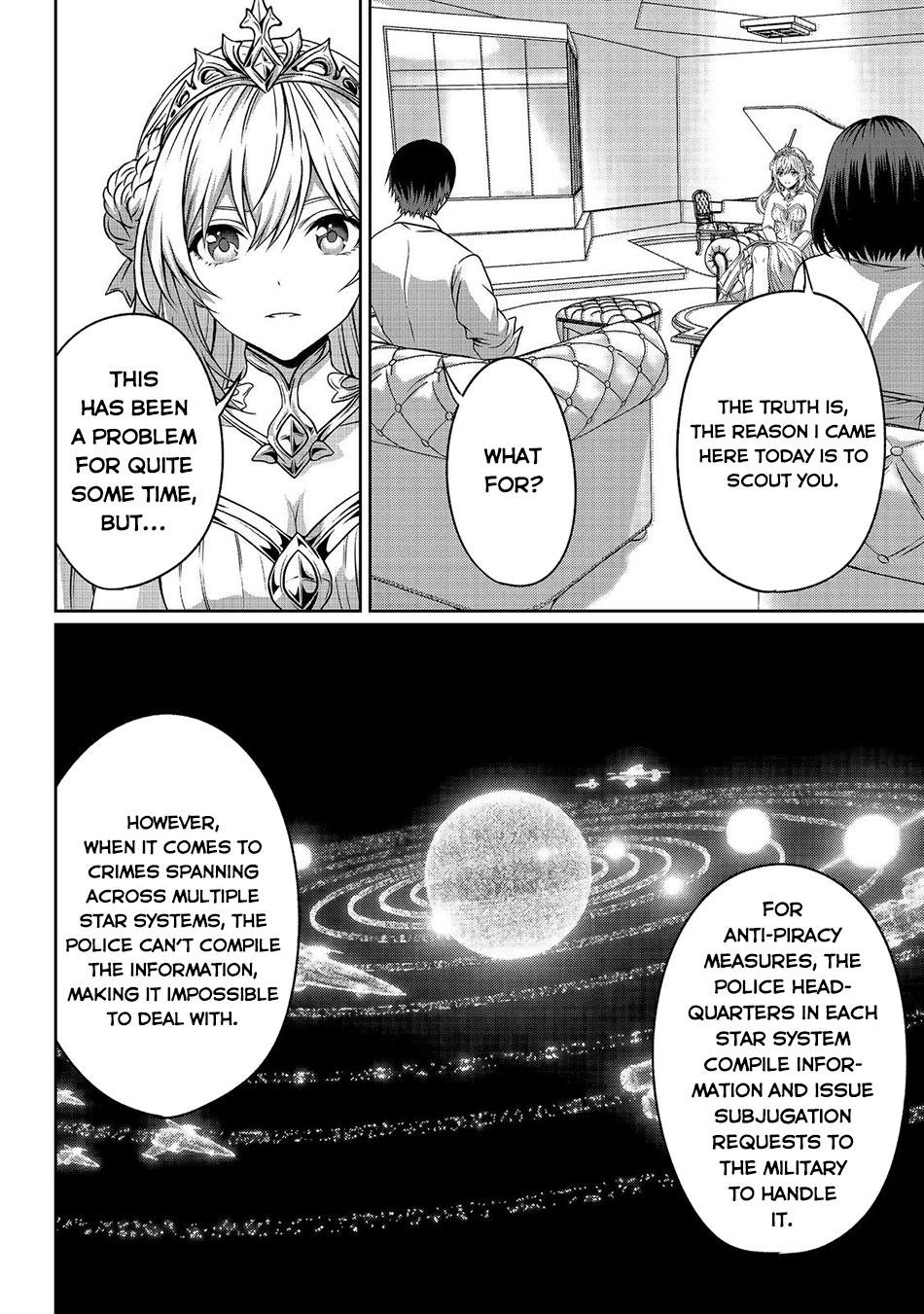 "Koko wa Makasete Saki ni Ike!" o Shitai Shinitagari no Nozomanu Uchuu Gekokujou @COMIC Chapter 16 page 5 - 