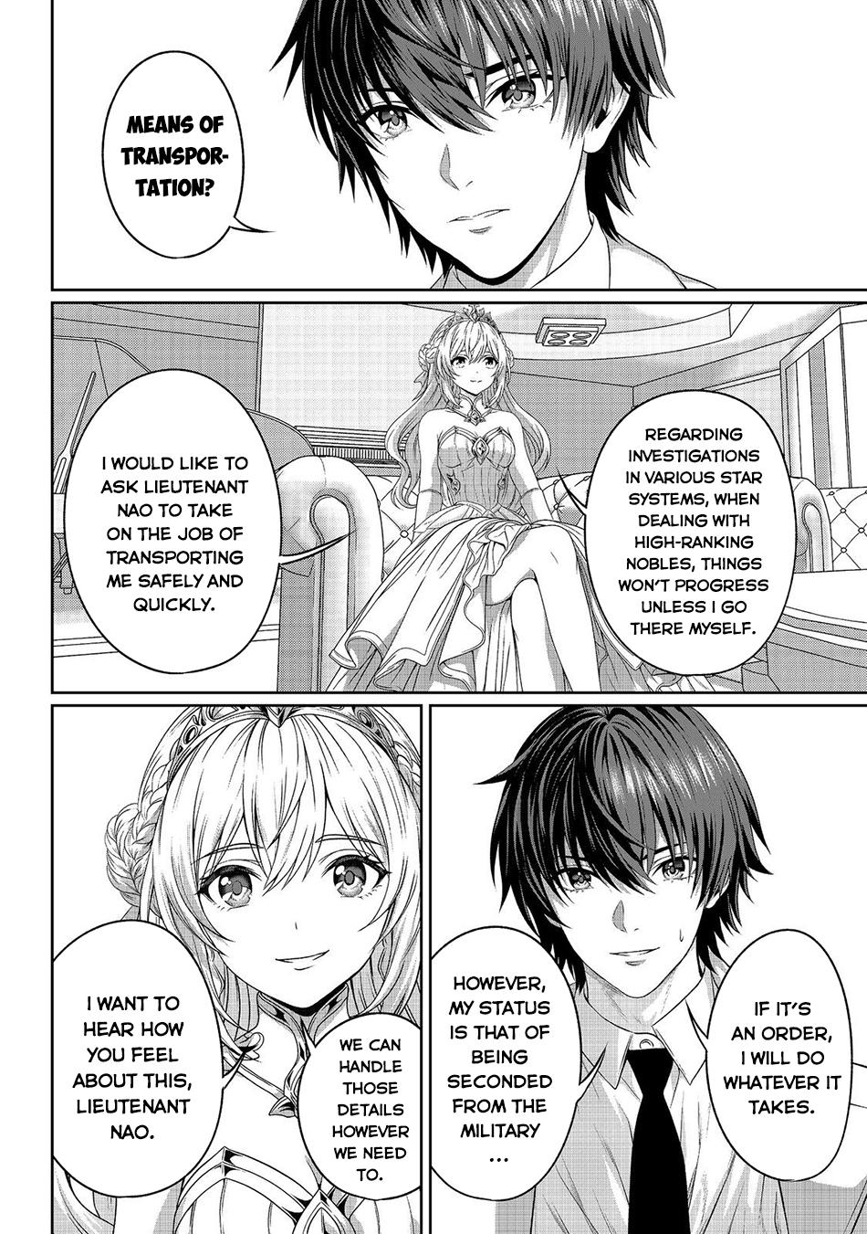 "Koko wa Makasete Saki ni Ike!" o Shitai Shinitagari no Nozomanu Uchuu Gekokujou @COMIC Chapter 16 page 9 - 