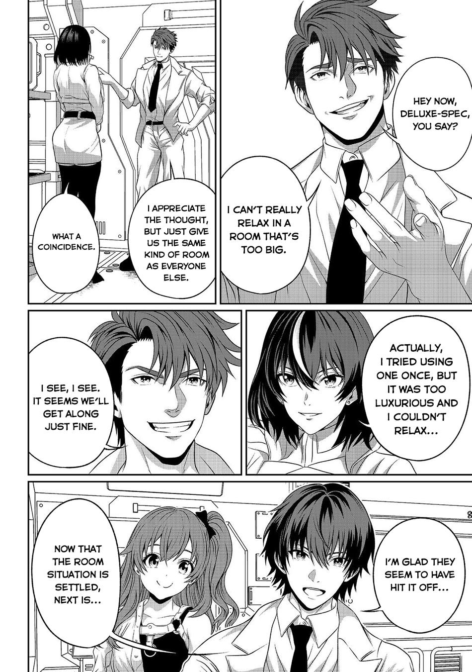 "Koko wa Makasete Saki ni Ike!" o Shitai Shinitagari no Nozomanu Uchuu Gekokujou @COMIC Chapter 17 page 13 - 